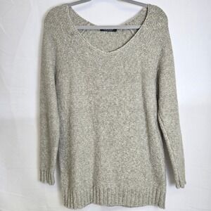 Lauren Ralph Lauren Scoop Neck Raglan Sleeve Knit Sweater, Medium